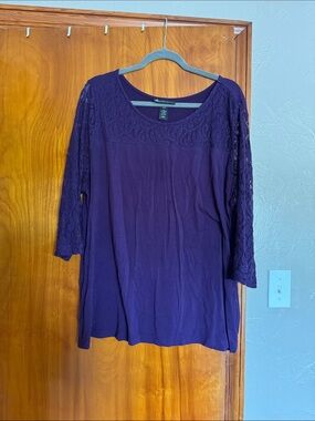 lace sleeve top